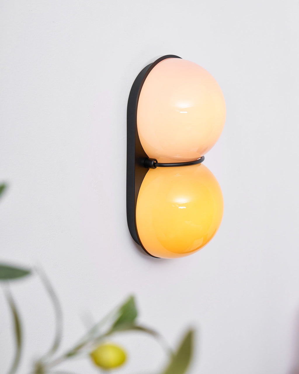 Two Globe Colored Glass Wall Sconce — design detail 46