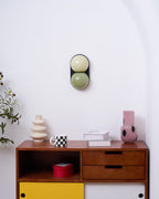 Two Globe Colored Glass Wall Sconce — design detail 49