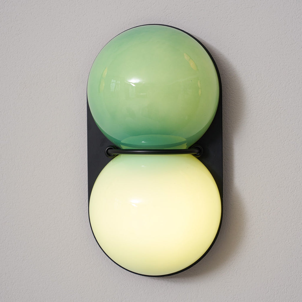 Two Globe Colored Glass Wall Sconce — design detail 55
