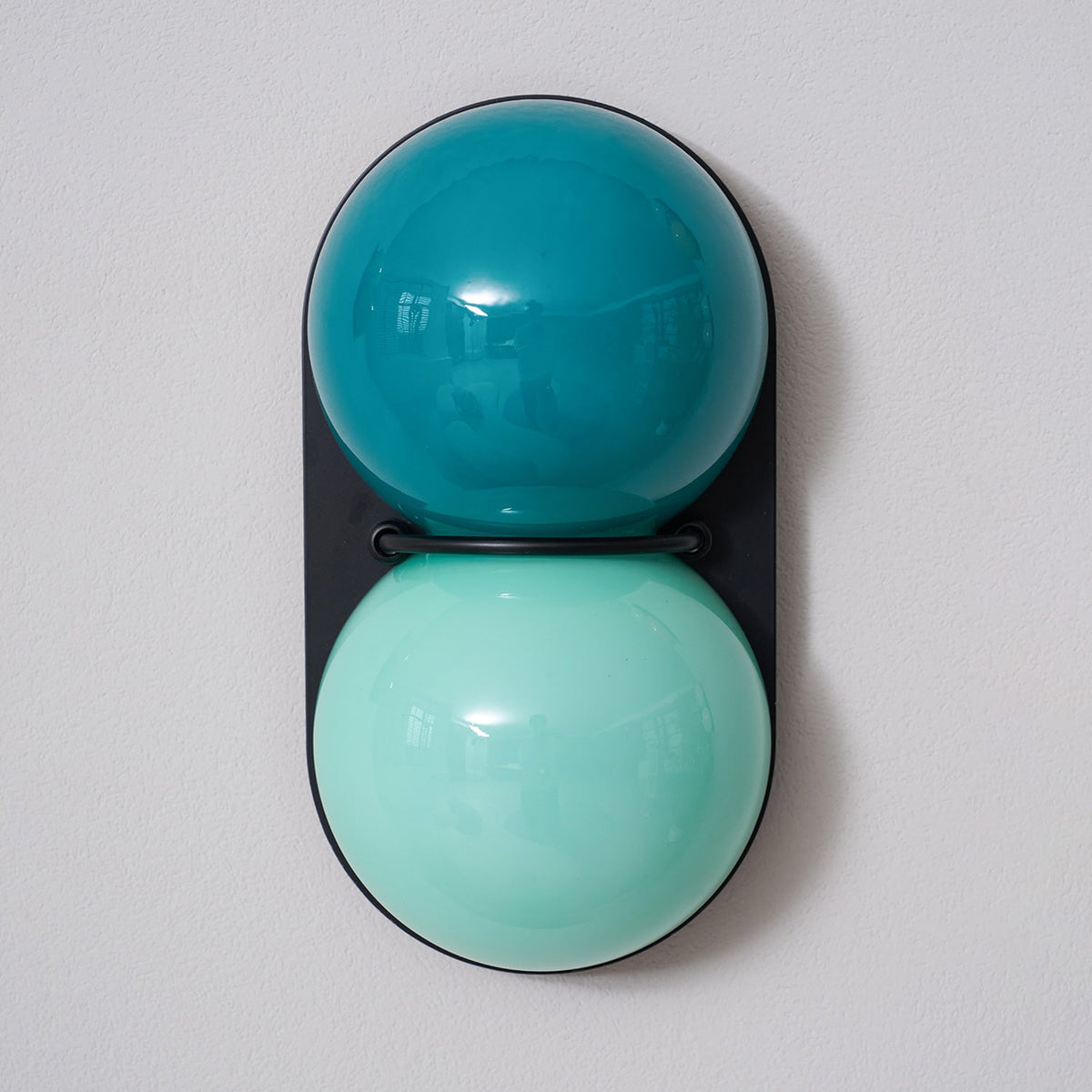 Two Globe Colored Glass Wall Sconce — design detail 58