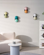 Two Globe Colored Glass Wall Sconce — design detail 66
