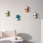 Two Globe Colored Glass Wall Sconce — design detail 67