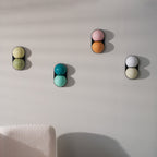 Two Globe Colored Glass Wall Sconce — design detail 68