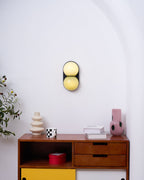 Two Globe Colored Glass Wall Sconce — design detail 72