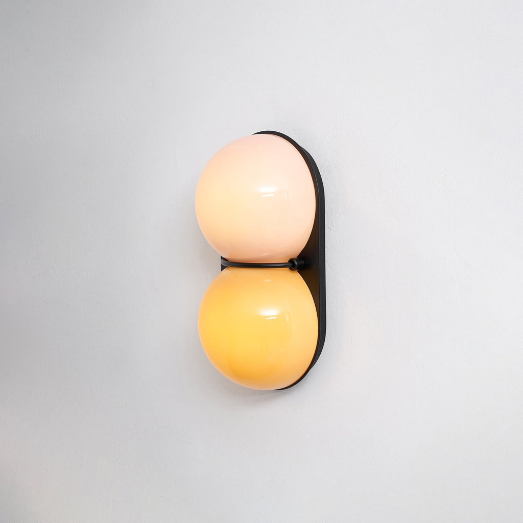 Two Globe Colored Glass Wall Sconce — design detail 74