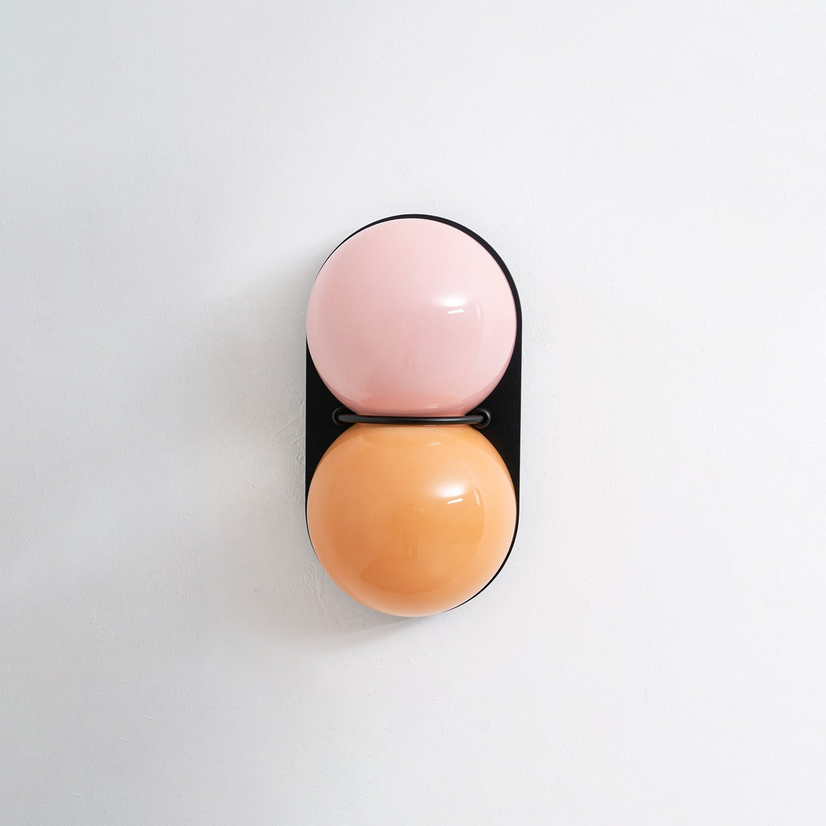 Two Globe Colored Glass Wall Sconce — design detail 75
