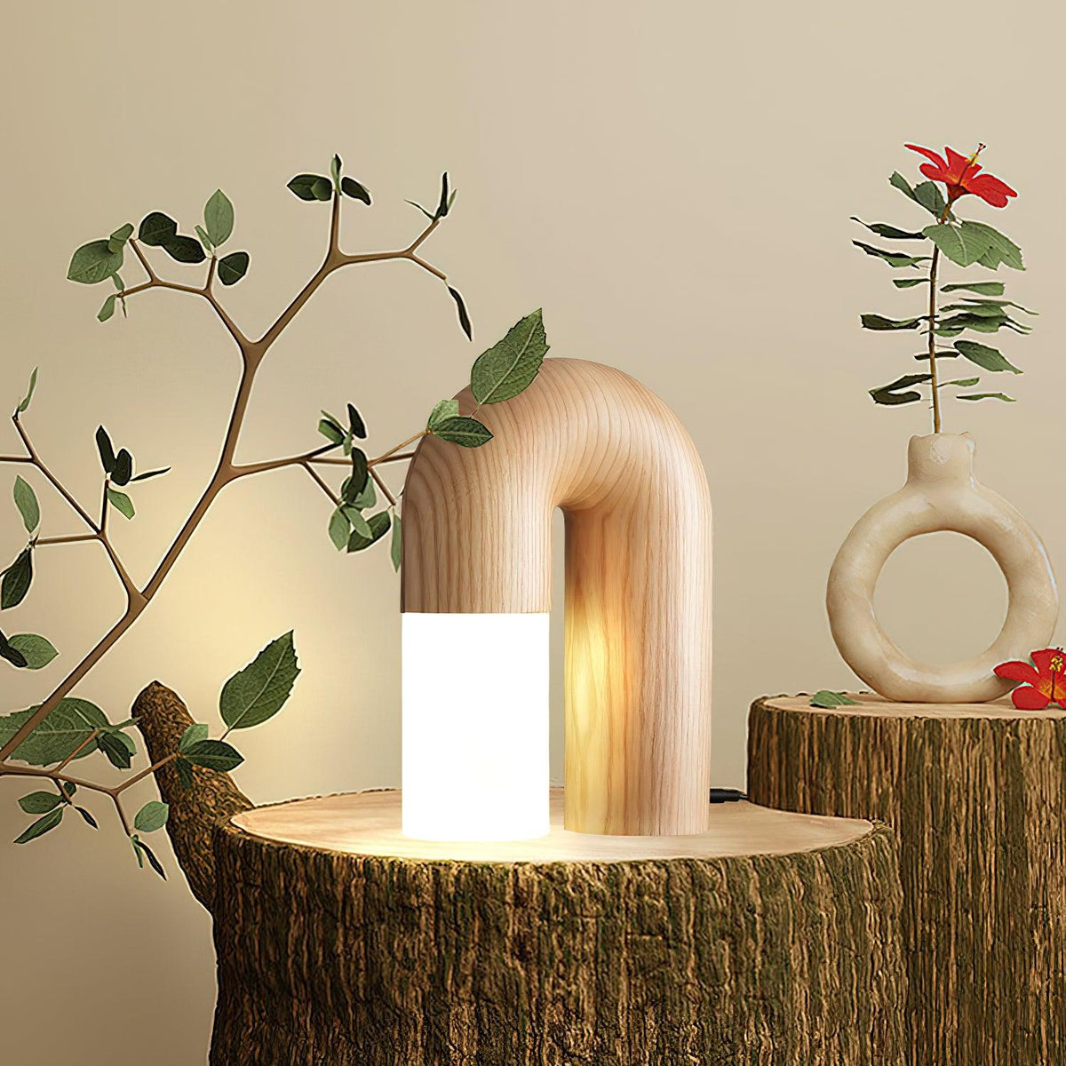 U Shaped Door Table Lamp — product and interior detail 2