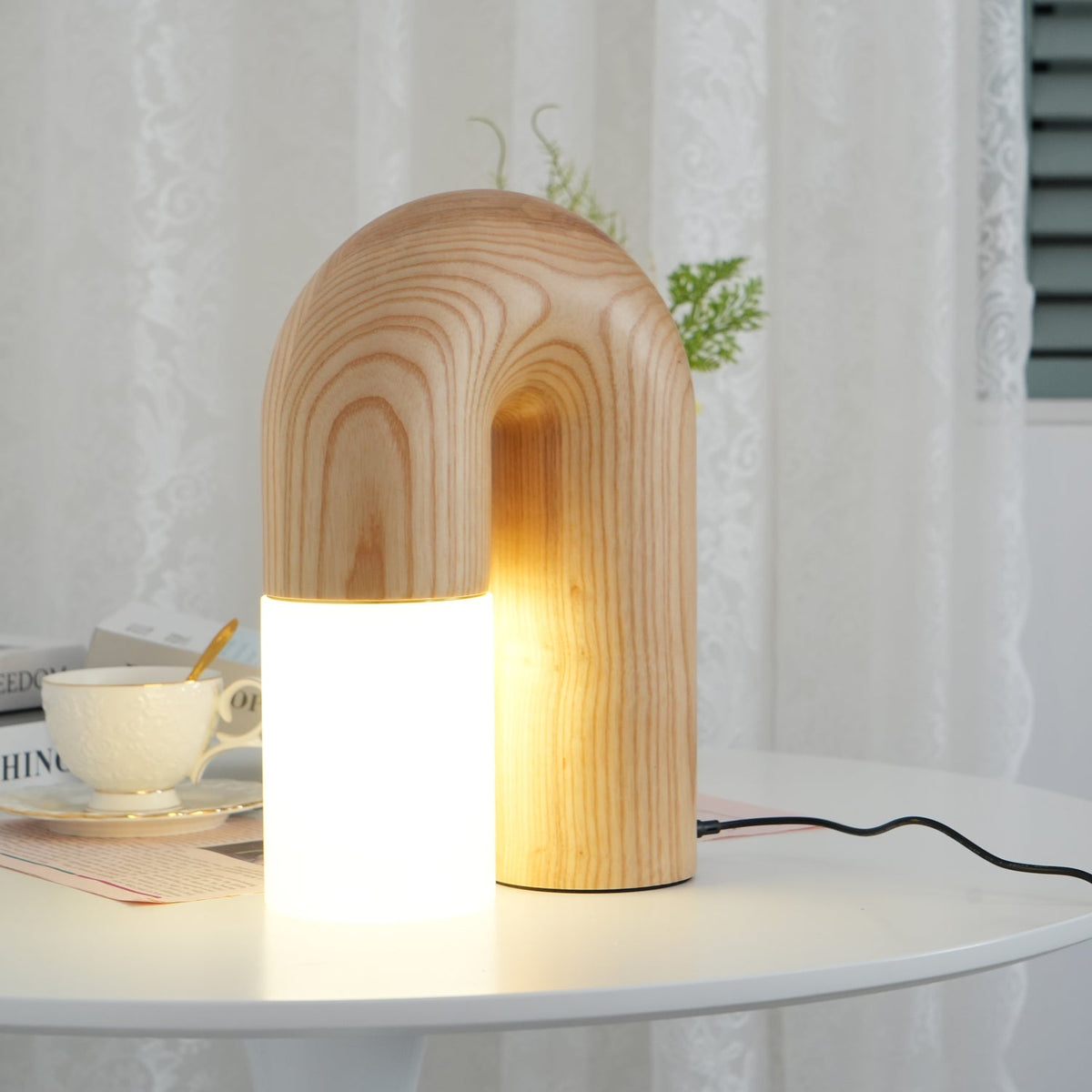 U Shaped Door Table Lamp — product and interior detail 5