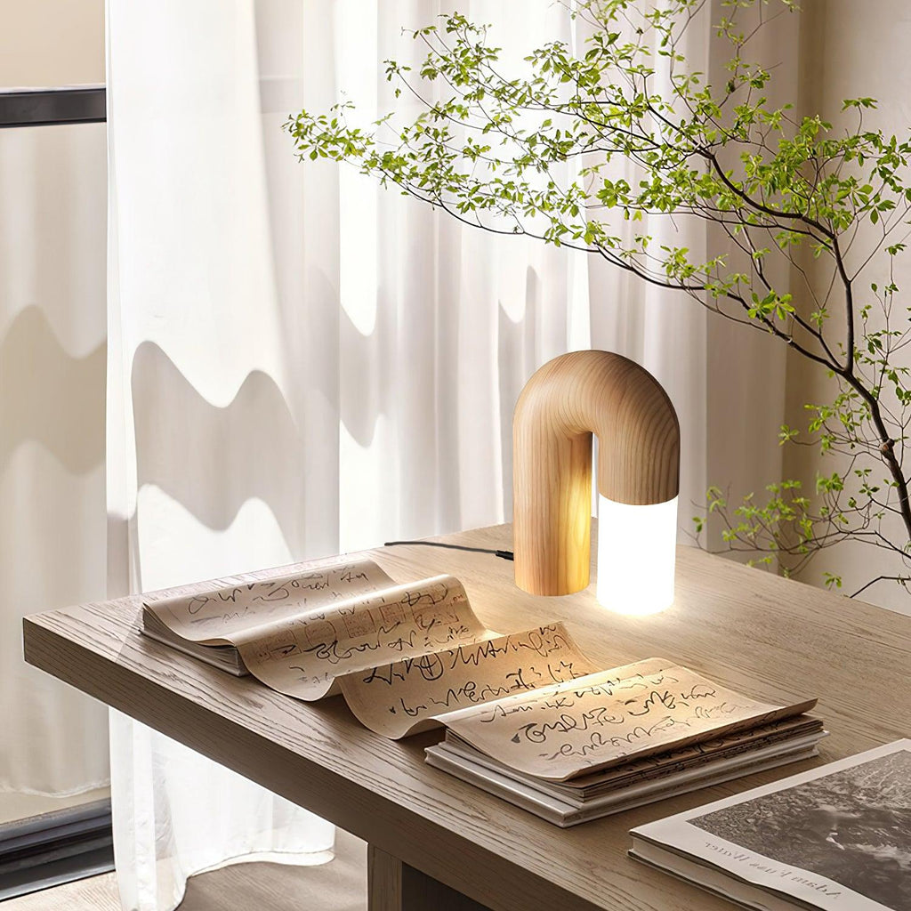 U Shaped Door Table Lamp — product and interior detail 6