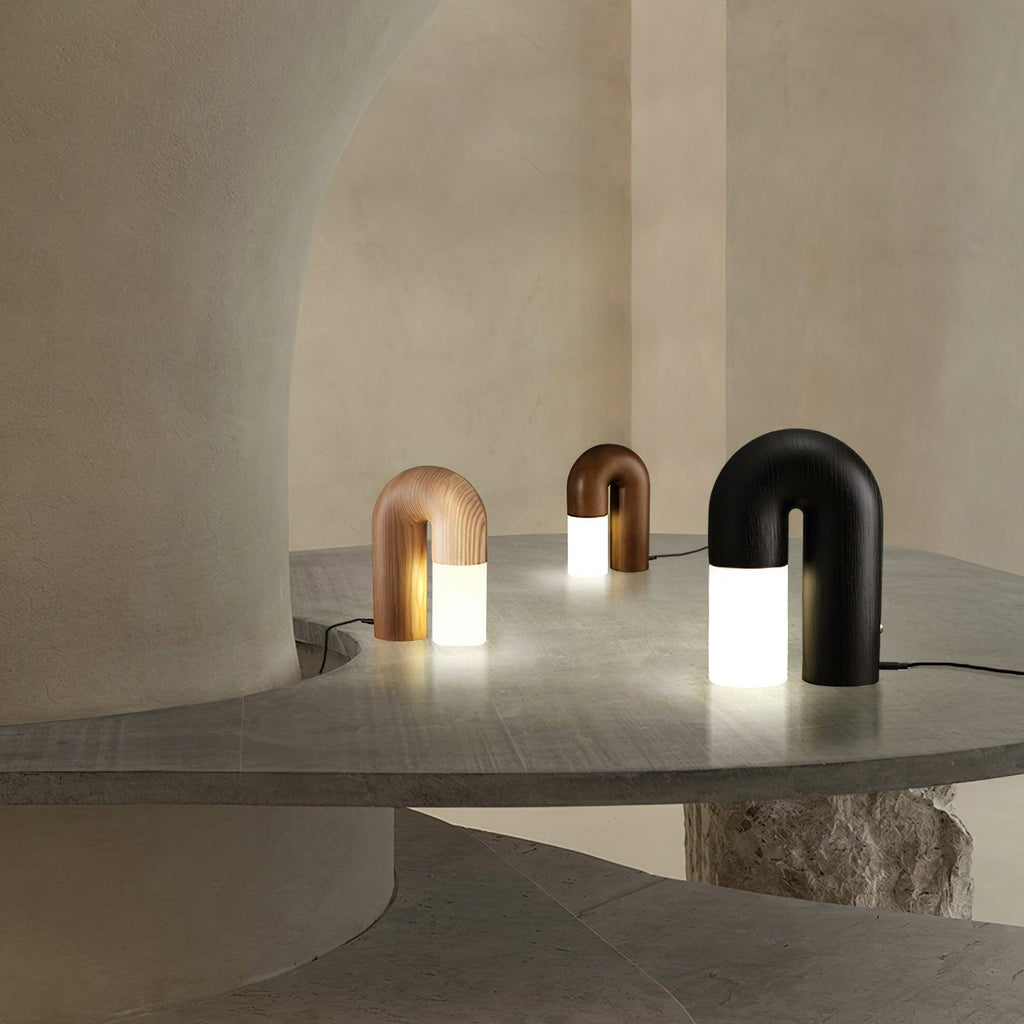 U Shaped Door Table Lamp — product and interior detail 7