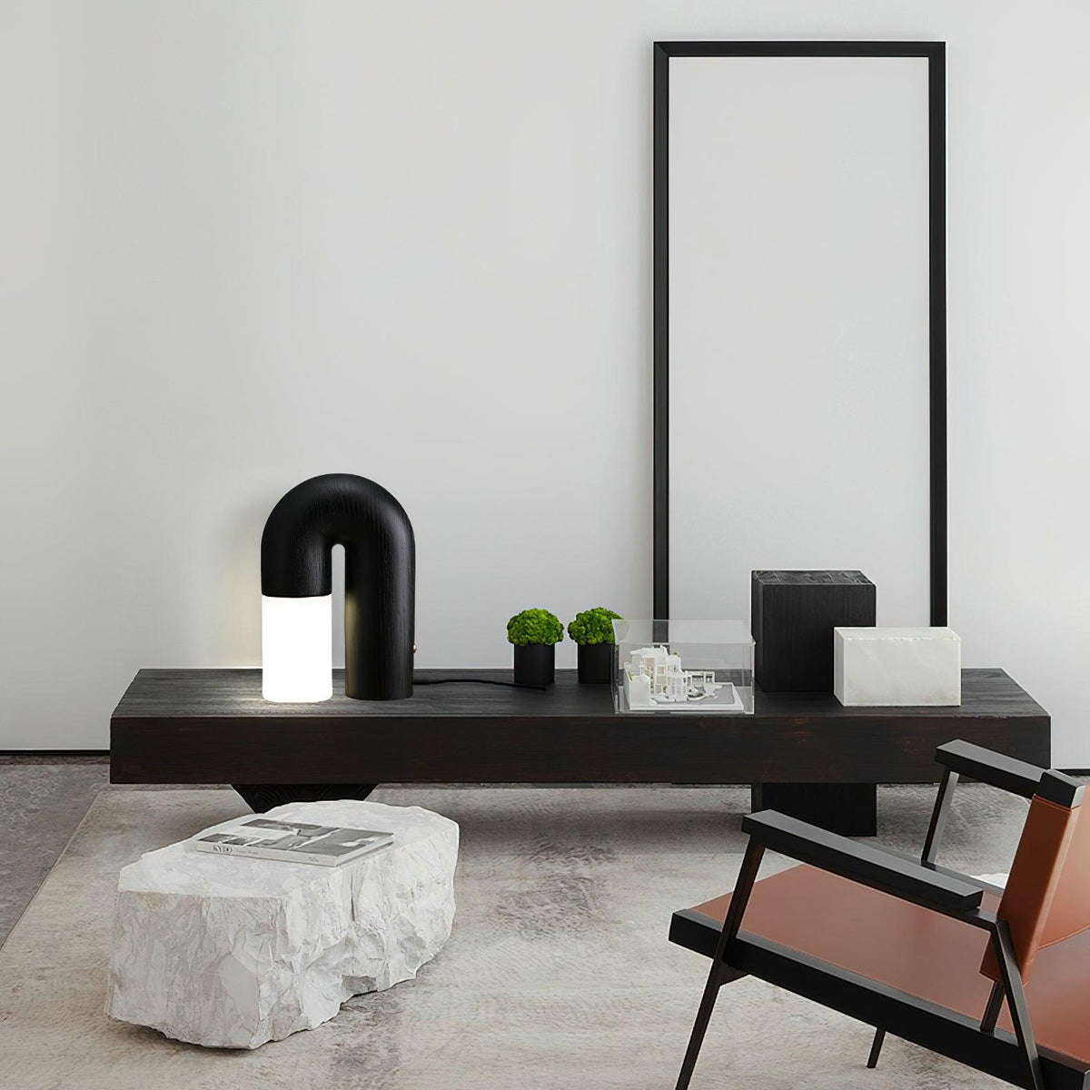 U Shaped Door Table Lamp — product and interior detail 12