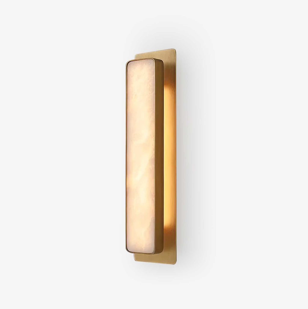 Velmora Alabaster LED Wall Sconce – product view 1