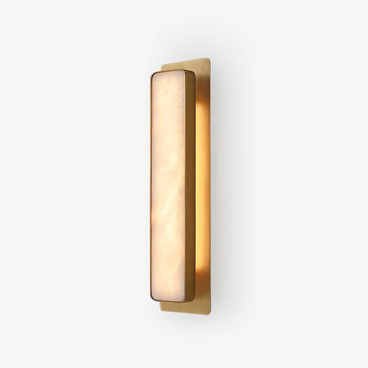 Velmora Alabaster LED Wall Sconce – product view 1