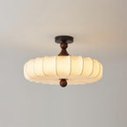 Velora Textured Fabric LED Ceiling Light — interior or design detail 10