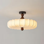Velora Textured Fabric LED Ceiling Light — interior or design detail 11