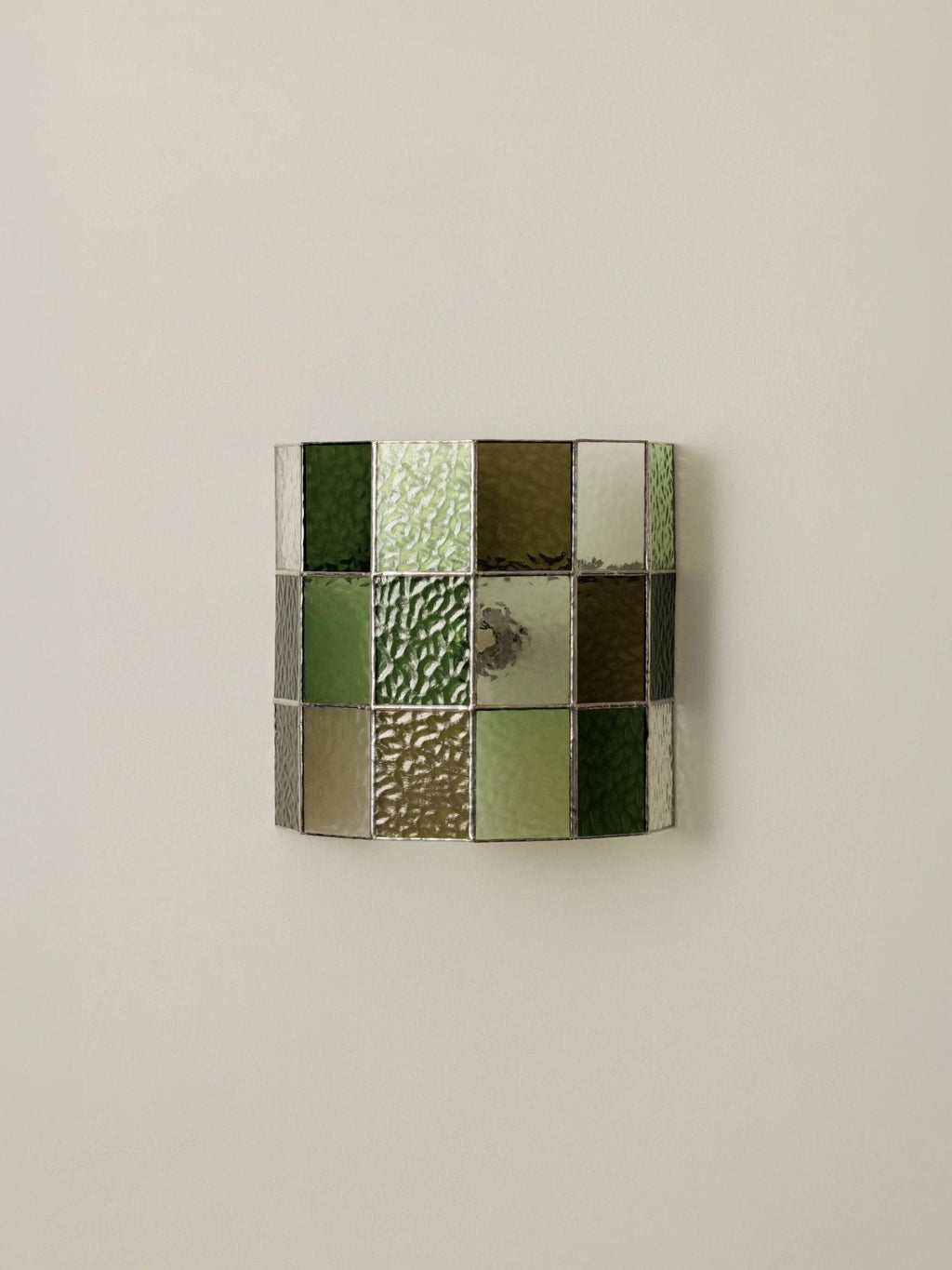 Veltra Faceted Glass Wall Sconce — finish, form and room detail 30