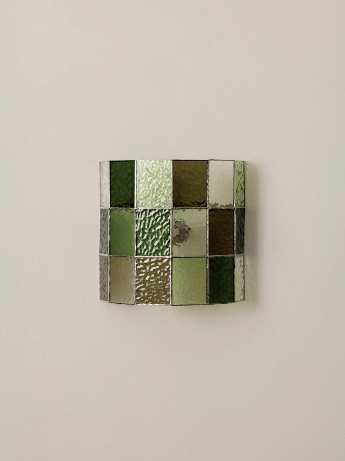 Veltra Faceted Glass Wall Sconce — finish, form and room detail 30