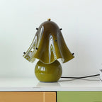 Vera Bellflower Glass Table Lamp – table lamp view 2