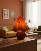 Vera Bellflower Glass Table Lamp – table lamp view 8