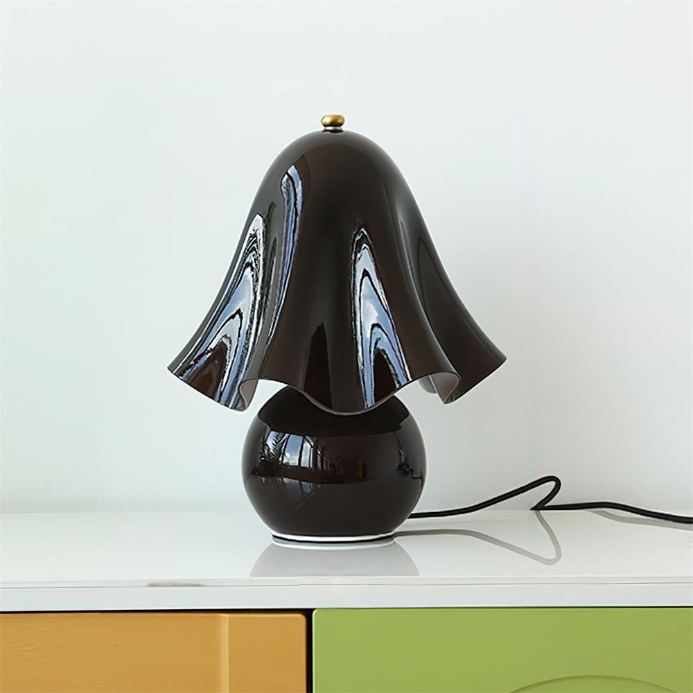 Vera Bellflower Glass Table Lamp – table lamp view 30