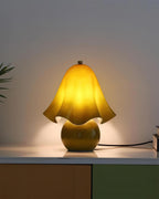 Vera Bellflower Glass Table Lamp – table lamp view 40