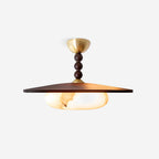 Vicenza Wood LED Ceiling Light — product view
