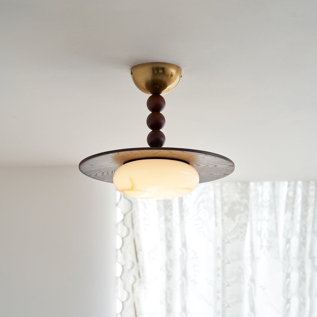 Vicenza Wood LED Ceiling Light — interior or design detail 9