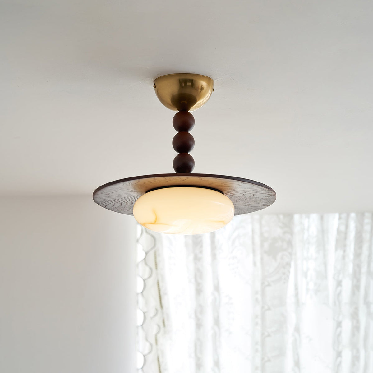 Vicenza Wood LED Ceiling Light — interior or design detail 9