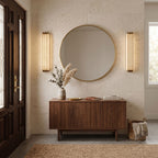 Virex Layered Alabaster LED Wall Light – wall sconce product view 2