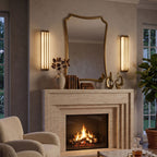 Virex Layered Alabaster LED Wall Light – wall sconce product view 9