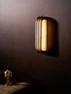 Virex Layered Alabaster LED Wall Light – wall sconce product view 14