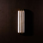 Virex Layered Alabaster LED Wall Light – wall sconce product view 17