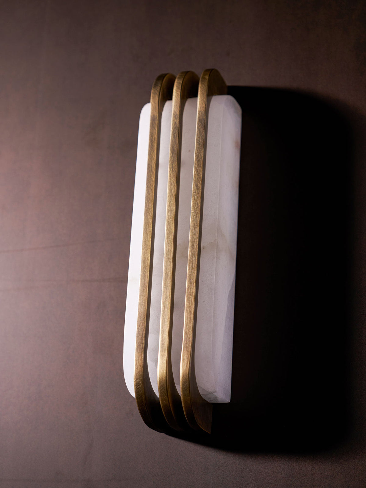 Virex Layered Alabaster LED Wall Light – wall sconce product view 19