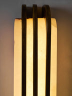 Virex Layered Alabaster LED Wall Light – wall sconce product view 23