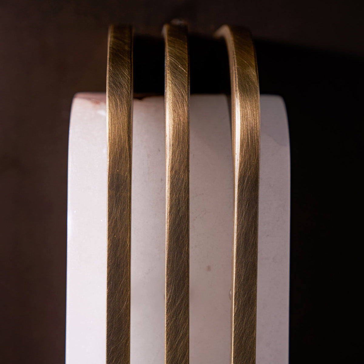 Virex Layered Alabaster LED Wall Light – wall sconce product view 25