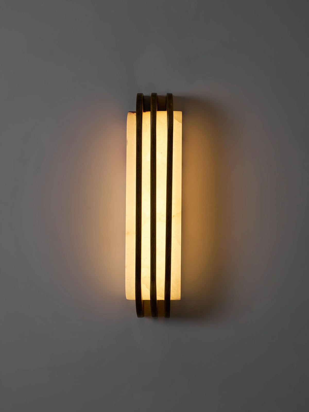 Virex Layered Alabaster LED Wall Light – wall sconce product view 26