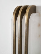 Virex Layered Alabaster LED Wall Light – wall sconce product view 27