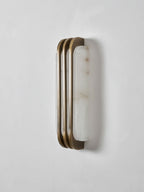 Virex Layered Alabaster LED Wall Light – wall sconce product view 28
