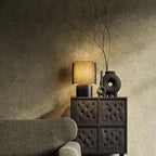 Wabi Sabi Textured Wood Table Lamp - product view 4