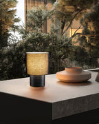 Wabi Sabi Textured Wood Table Lamp - product view 9