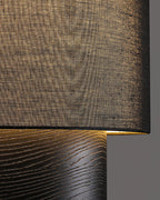 Wabi Sabi Textured Wood Table Lamp - product view 15