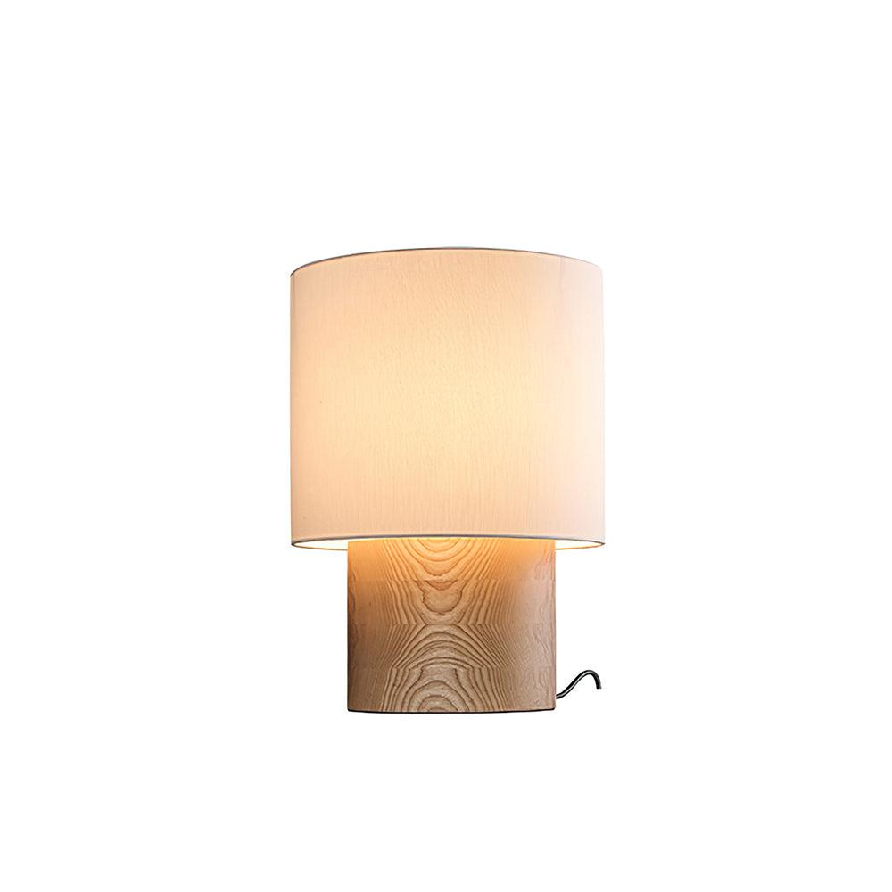 Wabi Sabi Textured Wood Table Lamp - product view 16