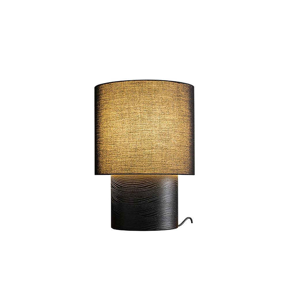 Wabi Sabi Textured Wood Table Lamp - product view 18
