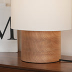 Wabi Sabi Textured Wood Table Lamp - product view 28