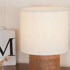 Wabi Sabi Textured Wood Table Lamp - product view 33