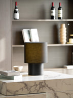 Wabi Sabi Textured Wood Table Lamp - product view 37