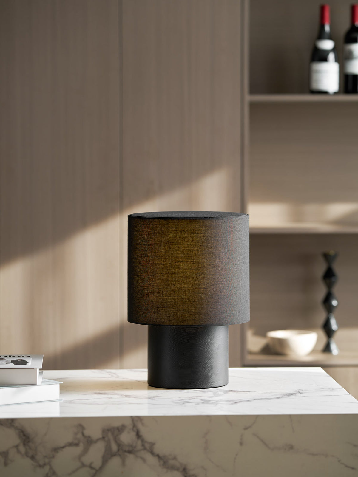 Wabi Sabi Textured Wood Table Lamp - product view 38