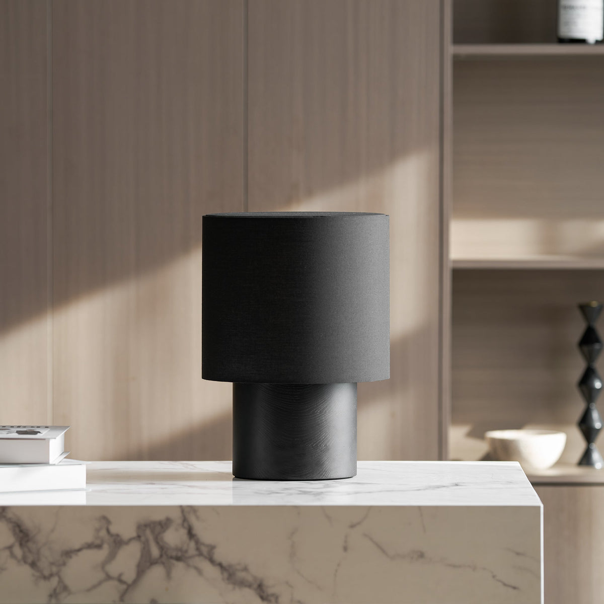 Wabi Sabi Textured Wood Table Lamp - product view 40