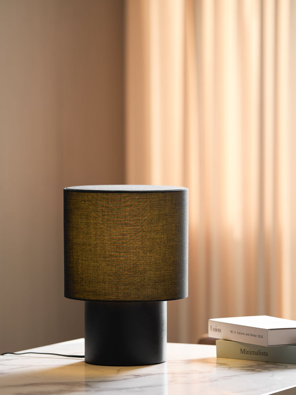 Wabi Sabi Textured Wood Table Lamp - product view 46