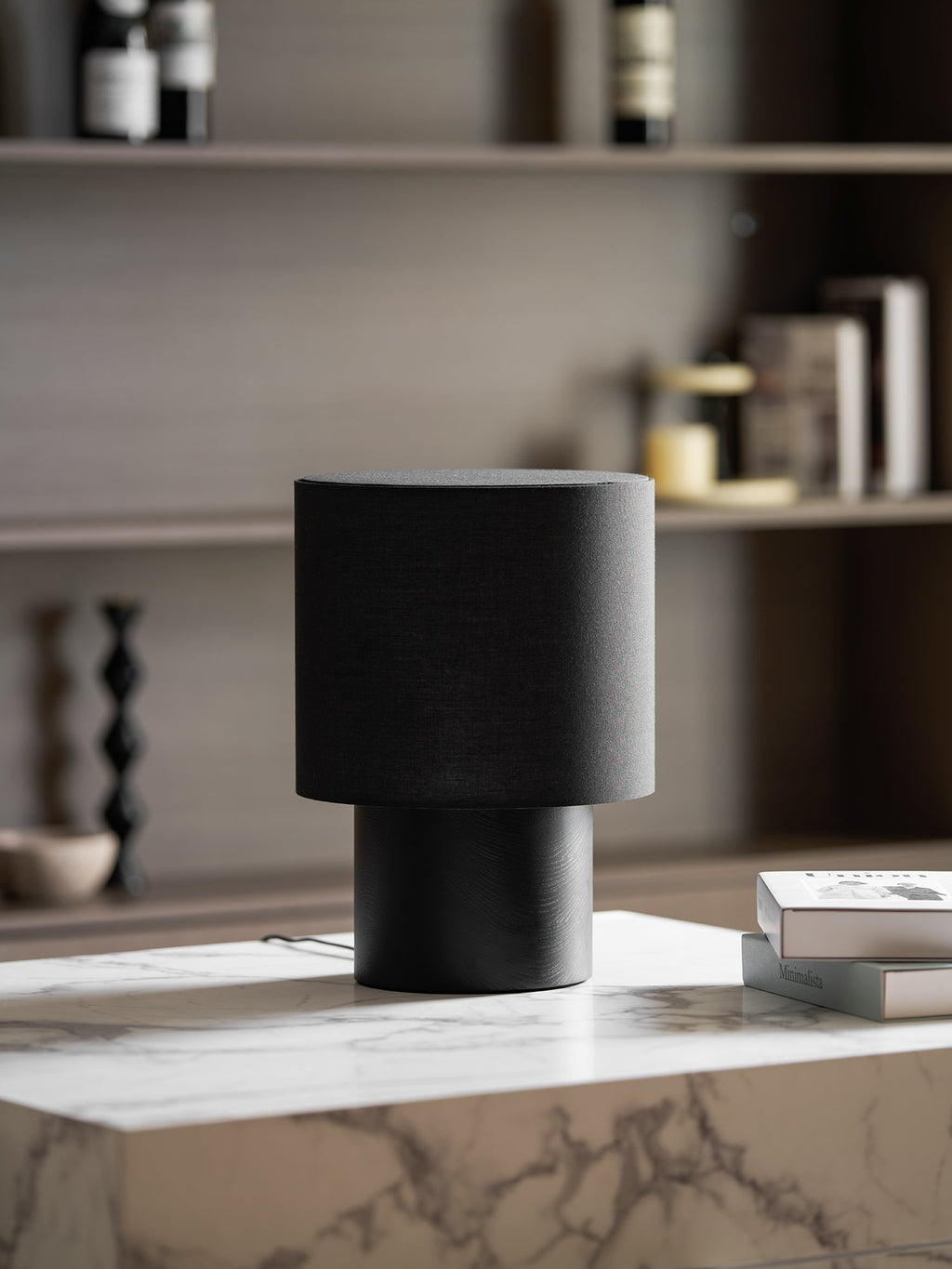 Wabi Sabi Textured Wood Table Lamp - product view 49